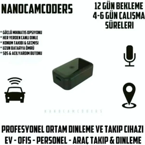 1k° 1080P Mini Wifi Güvenlik Simkart Dinleme  Mikro Güvenlik Gizli Video Güvenlik ( Kamera Değildir )
