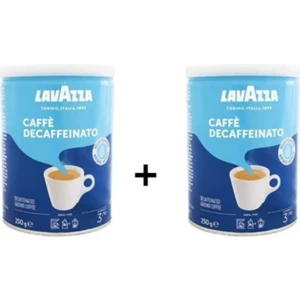 Caffe Decaffeınato Kafeinsiz Öğütülmüş Kahve 250 gr x 2 Teneke Kutu