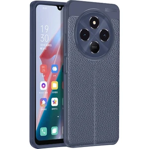 Xiaomi Redmi 14C Uyumlu Kılıf Kamera Korumalı Deri Görünümlü Yumuşak Mat Silikon Soft Premium Kapak