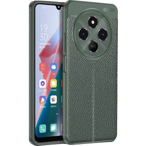 Xiaomi Redmi 14C Uyumlu Kılıf Kamera Korumalı Deri Görünümlü Yumuşak Mat Silikon Soft Premium Kapak