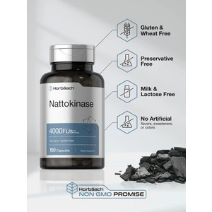 Horbäach Nattokinase 4000 Fu | 150 Capsules