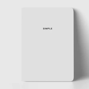 Joo Studio Simple Beyaz Defter Çizgili