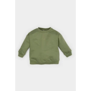 Bisiklet Yaka Basic Düz Sweatshirt Erkek Bebek A7343A525SP