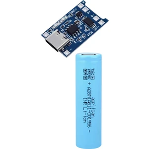 1 Adet Aspilsan Li-Ion ve TP4056 Type-C Korumalı 18650 Pil Şarj Devresi