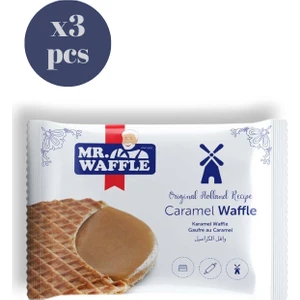 Mr. Waffle Caramel 26 gr x 3 Adet