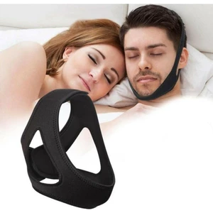 Maske Çene Destekli Uyku Maskesi Horlama Bandı Kafa Bandı