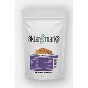 Aktar Marka Ginseng Toz Ekstraktı 50 gr