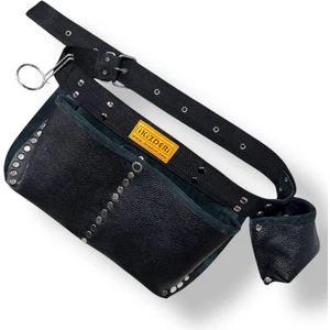 Hakiki Deriden Üç Bölmeli Usta Önlüğü