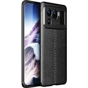 Xiaomi Mi 11 Ultra Uyumlu Silikon Kılıf Deri Desenli Kamera Korumalı Darbe Emici Autofocus Kapak