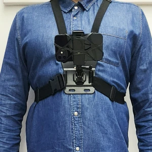 Göğüs Üstü Telefon & Kamera Tutucu Ektra Lastik Korumalı, Balık Av Videoları ve Doğa Videoları