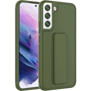 Samsung Galaxy A55 Uyumlu Kılıf Kamera Çıkıntılı Standlı Yumuşak Dokulu Renkli Esnek Silikon Kapak
