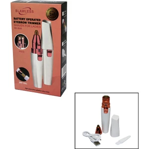 2in1 Başlı - USB Şarjlı Yanak - Burun Kıl Tüy Alma Makinesi