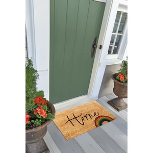 Napoli Home Home Yazılı Baskılı Kaymaz Taban Silinebilir  Kapı Önü Paspası (40X60CM),PASPAS-11-RENKLİ,