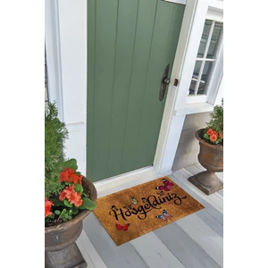 Napoli Home Hoşgeldiniz Yazılı Baskılı Kaymaz Taban Silinebilir  Kapı Önü Paspası (40X60CM),PASPAS-10-RENKLİ,