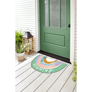 Napoli Home Rengarenk Baskılı Kaymaz Taban Silinebilir  Kapı Önü Paspası (40X60CM),PASPAS-07-RENKLİ,