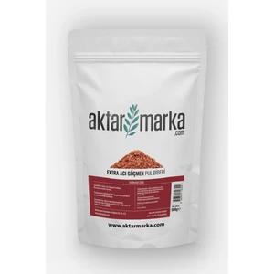 Aktar Marka Extra Acı Göçmen Pul Biberi 100 lük 500 gr