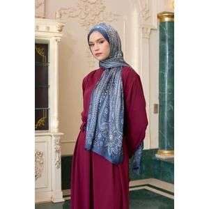 Indigo Hint Vual Şal -  5009-05