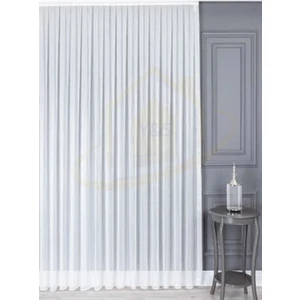 Brillant Filipin Italyan Koleksiyon Modern Tül Perde Yüksek Kaliteli 1/3 Sık Pile