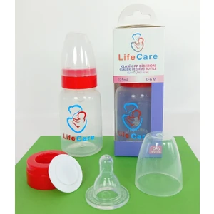 Life Care Pp Biberon 125ML Kırmızı