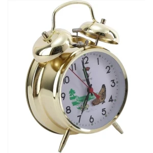 Nostalji Tavuklu Kurmalı Çalar Masa Gold