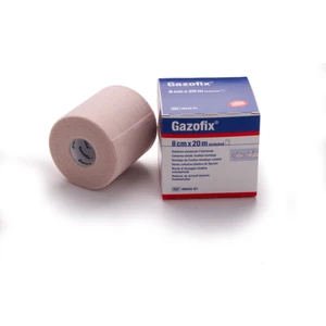 Gazofix 8cm x20m LF Bsn Fiksasyon Bandajı Ten