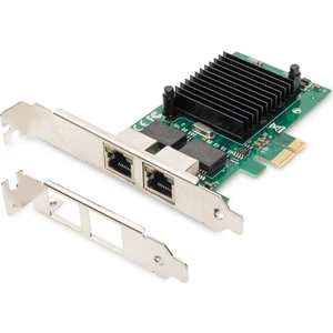 2 Port Gigabit Ethernet PCI Express Kart, düşük profil bracket, Intel çip takımı&lt;br&gt;Digitus Gigabit Ethernet PCI Express Card, 2-port, low profile bracket, Intel chipset
