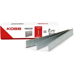 Kobb Kbz25f 25mm 2500 Adet F/E/J/8 Serisi Ağır Hizmet Tipi Kesik Başlı Çivi