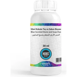 Mavi Kokulu Taş ve Sabun Boyası - 30 ml