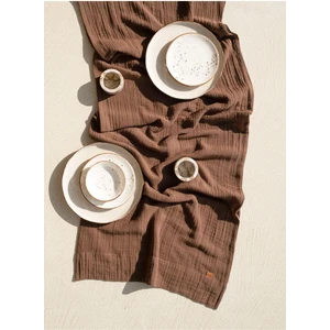 Müslin Runner Kahverengi 50 x 160