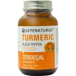 Sepe Natural Zerdeçal Karabiber 60 Kapsül x 880 mg
