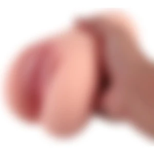 Alba Anal Vajinal 2 Girişli Titreşimli Gerçekçi Mastürbatör 810 gr