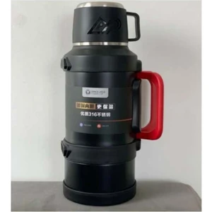 Paslanmaz Çelik 2,5 Litre Termos 48 Saat Sıcak 72 Saat Soğuk Seyahatte Kampta Piknikte