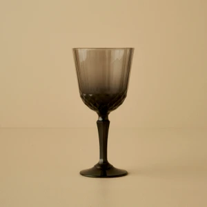 Bella Maison Colore Antrasit Kesme Cam Kadeh 310 cc 