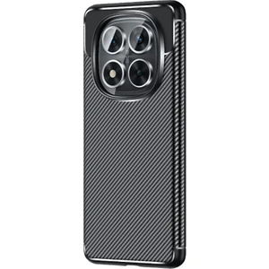 Xiaomi Poco X7 Kılıf Negro Karbon Desen Silikon + Ekran Koruyucu