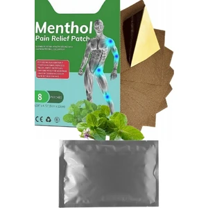 Mentollü Tüm Vücut Sızı Bandı Geleneksel Çin Şifası 8 Adet (9*12CM)