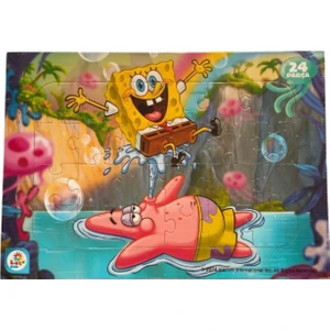 Laço Kids Spongebob 24 Parça Frame Puzzle SB7978