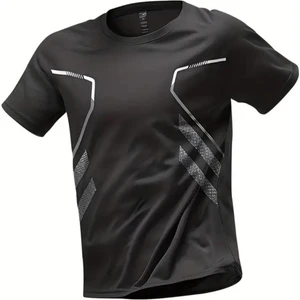 Fusto Mikro Polyester Slim Fit Performans Antrenman Sporcu Erkek Tshirt