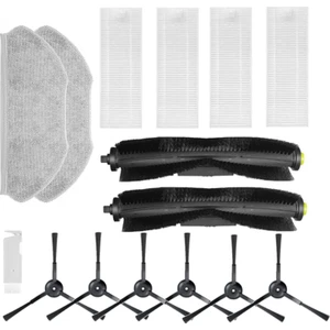 Qihoo 360 S10 X100 Max Robot Süpürge Aksesuarları Yedek Ana Fırça Yan Fırça Hepa Filtre Yedek Parçaları (Yurt Dışından)