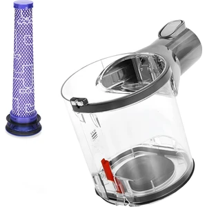 Dyson V6 DC58 DC59 DC62 DC74 Elektrikli Süpürge Için Toz Kutusu, A Arayüz Toz Kutusu Yedek Parçaları, Parça NO.965660-01 (Yurt Dışından)