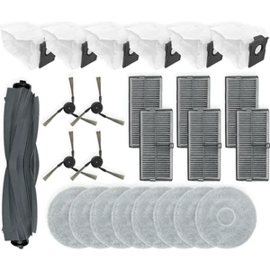 Dreame L40 Ultra Robot Süpürge Ana Yan Fırça Hepa Filtre Paspas Bezi Toz Torbaları Yedek Parçalar Aksesuarlar (Yurt Dışından)