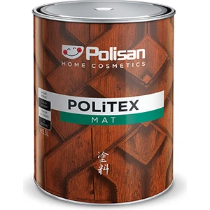 Politex Dekoratif Mat Vernikli Siyah 2,5 Lt