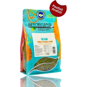Organik Maş Fasulyesi 500gr (PESTİSİT VE AFLATOKSİN ANALİZLİ)