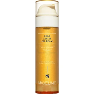 Altın ve Havyar Içeren Tek Adımda Çift Aşamalı Yüz Temizleyici Maxclınıc Gold Caviar Oil Foam