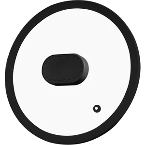 22 cm Silikon Cam Kapak - Siyah