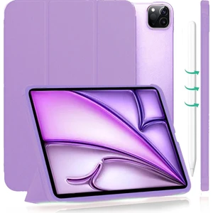 TEKNETSTORE iPad Air 13" İnç 2024 M2 Çip Uyumlu Flip Smart Standlı Akıllı Kılıf