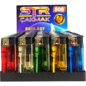 Str Manyetolu Elektronik Çakmak 50 Adet