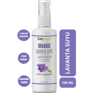 Saf Lavanta Hidrosolü - Doğal Canlandırıcı ve Besleyici Etkili Lavanta Suyu 100 ml