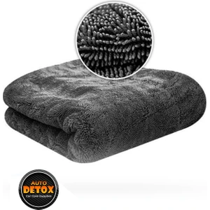 Autodetox Twisted Double Plus 50X80 Kurulama Havlusu 1200GSM Gri