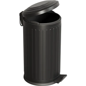 Aqua Bagno Midas  Çöp Kovası -Pedallı 16 Lt. , Mat Siyah