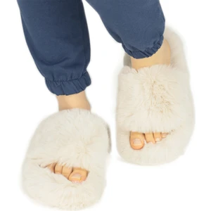 Kadın Ekstra Yumuşak Tüylü Ev Terliği 3cm